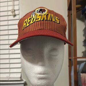 Red and Yellow Redskins Cap